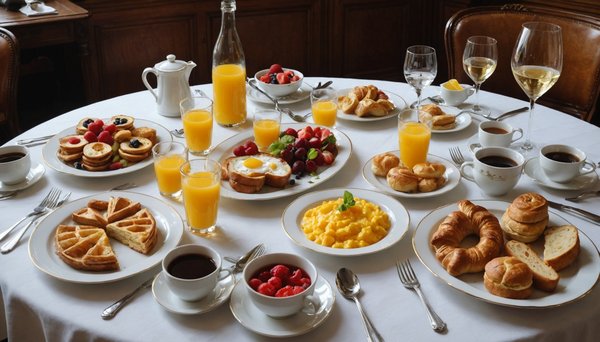 Petit-déjeuner gourmand à l'hôtel de seine à paris